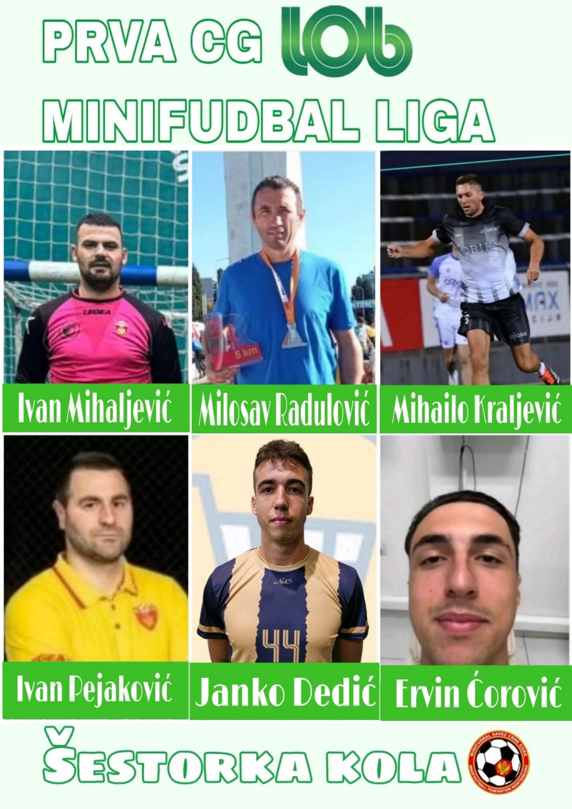 Izabrana šestorka i igrač kola