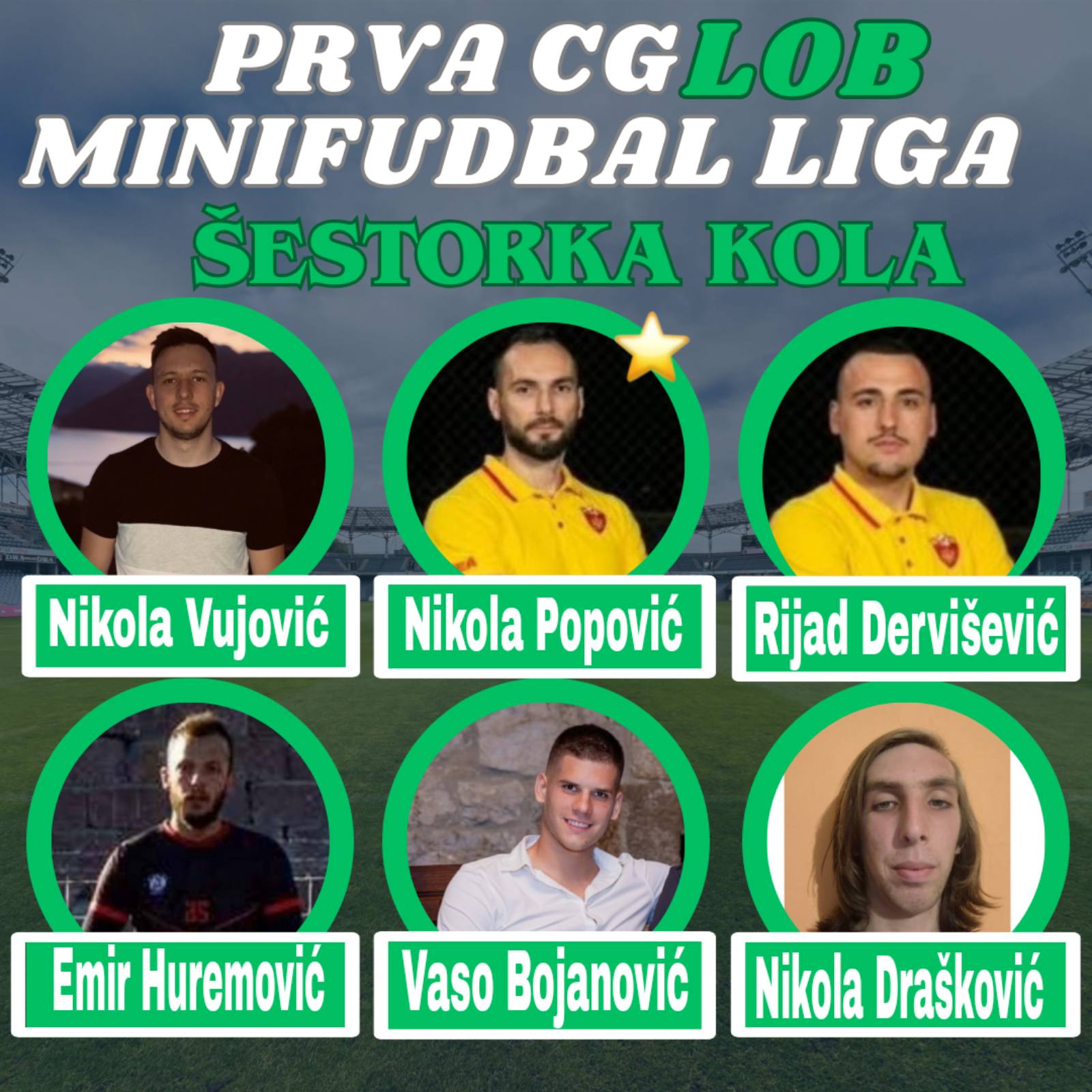 Izabrana šestorka i igrač kola