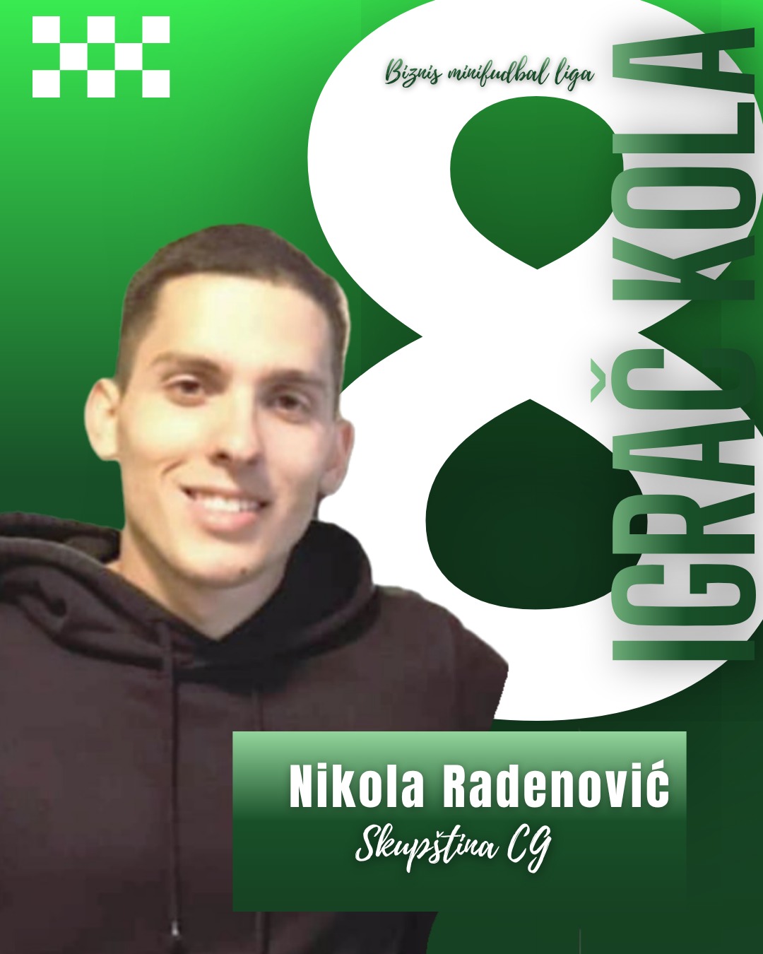IZABRAN NAJBOLJI IGRAČ BIZNIS LIGE U MINIFUDBALU