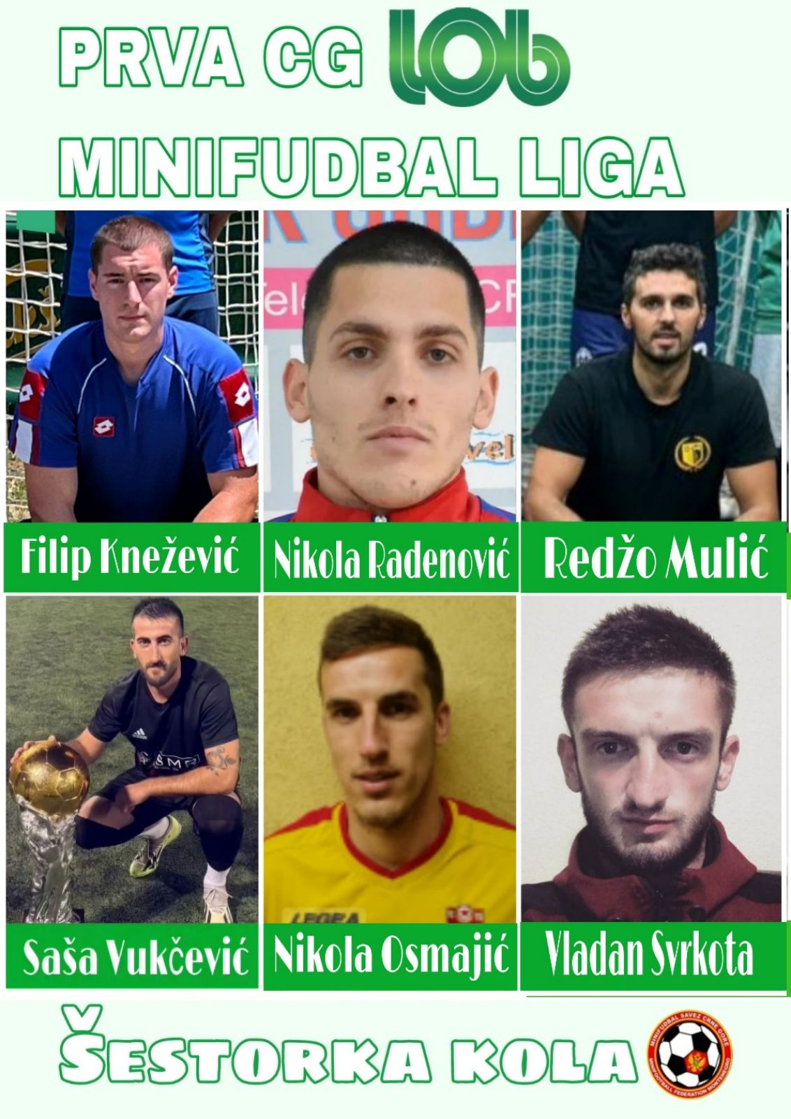 Izabrana šestorka i igrač kola