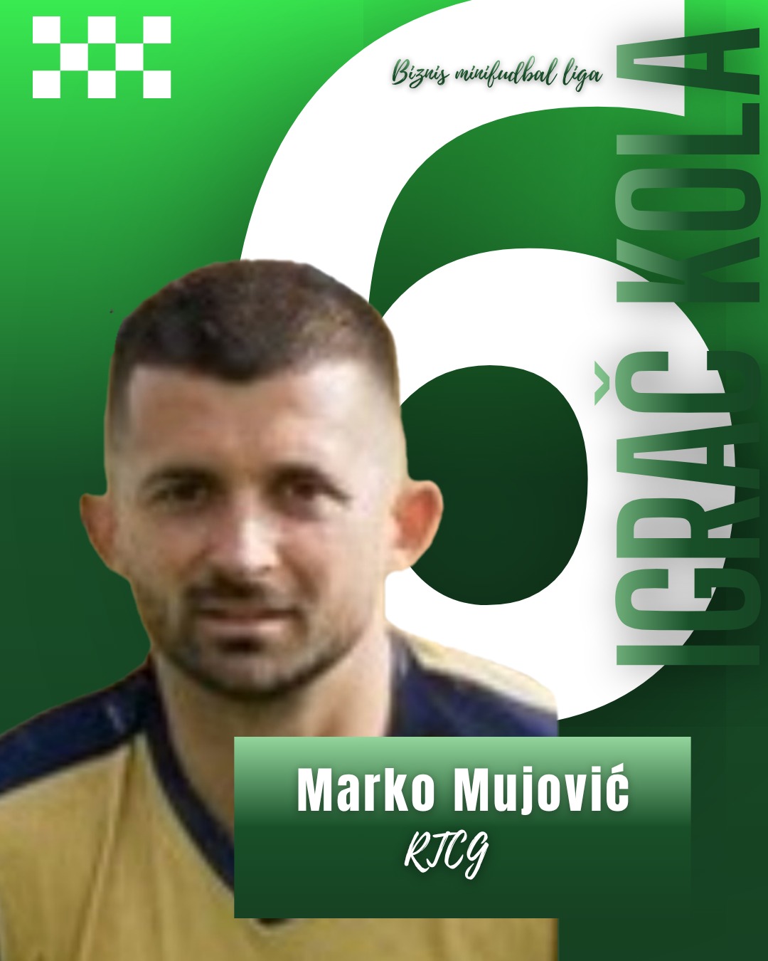 IZABRAN IGRAČ KOLA BIZNIS MINIFUDBAL LIGE