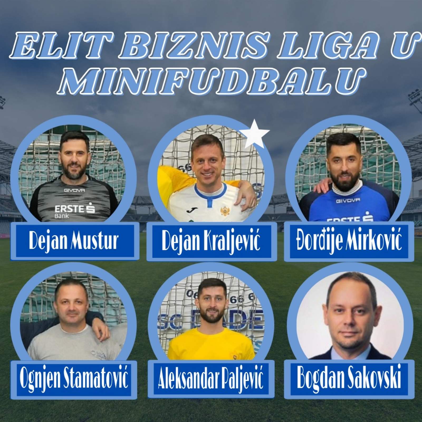 Izabrana šestorka i igrač kola Elit Biznis lige u minifudbalu
