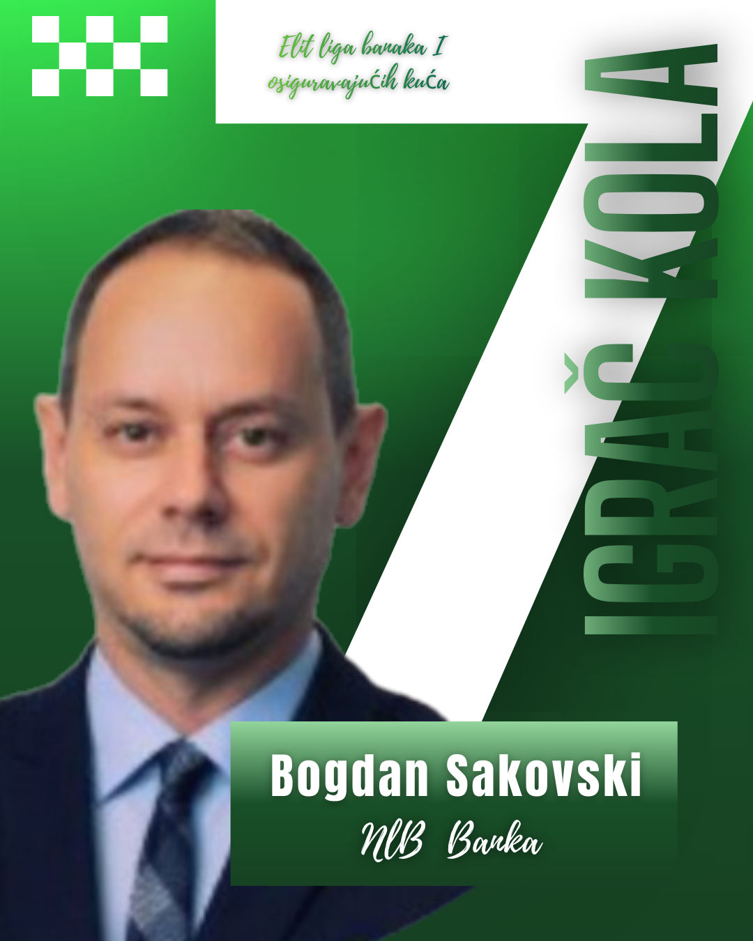 IZABRAN IGRAČ KOLA LIGE BANAKA I OSIGURAVAJUĆIH KUĆA