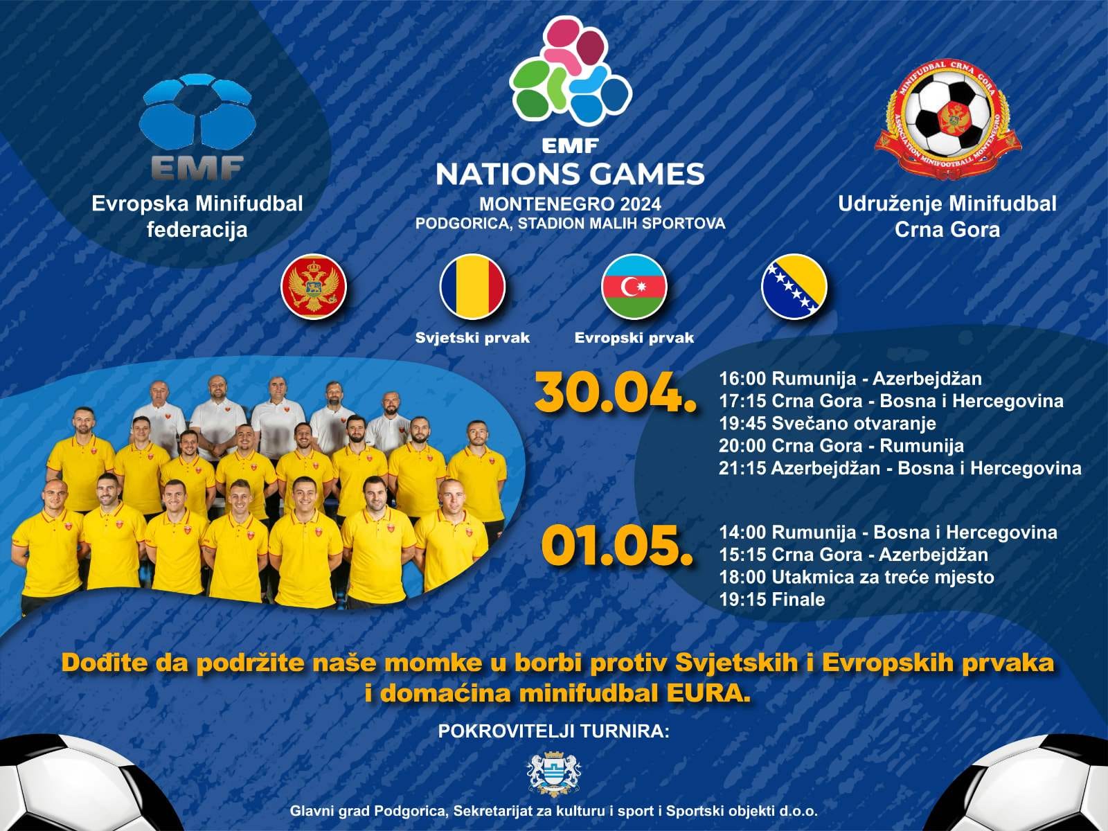 Minifudbal spektakl u najavi