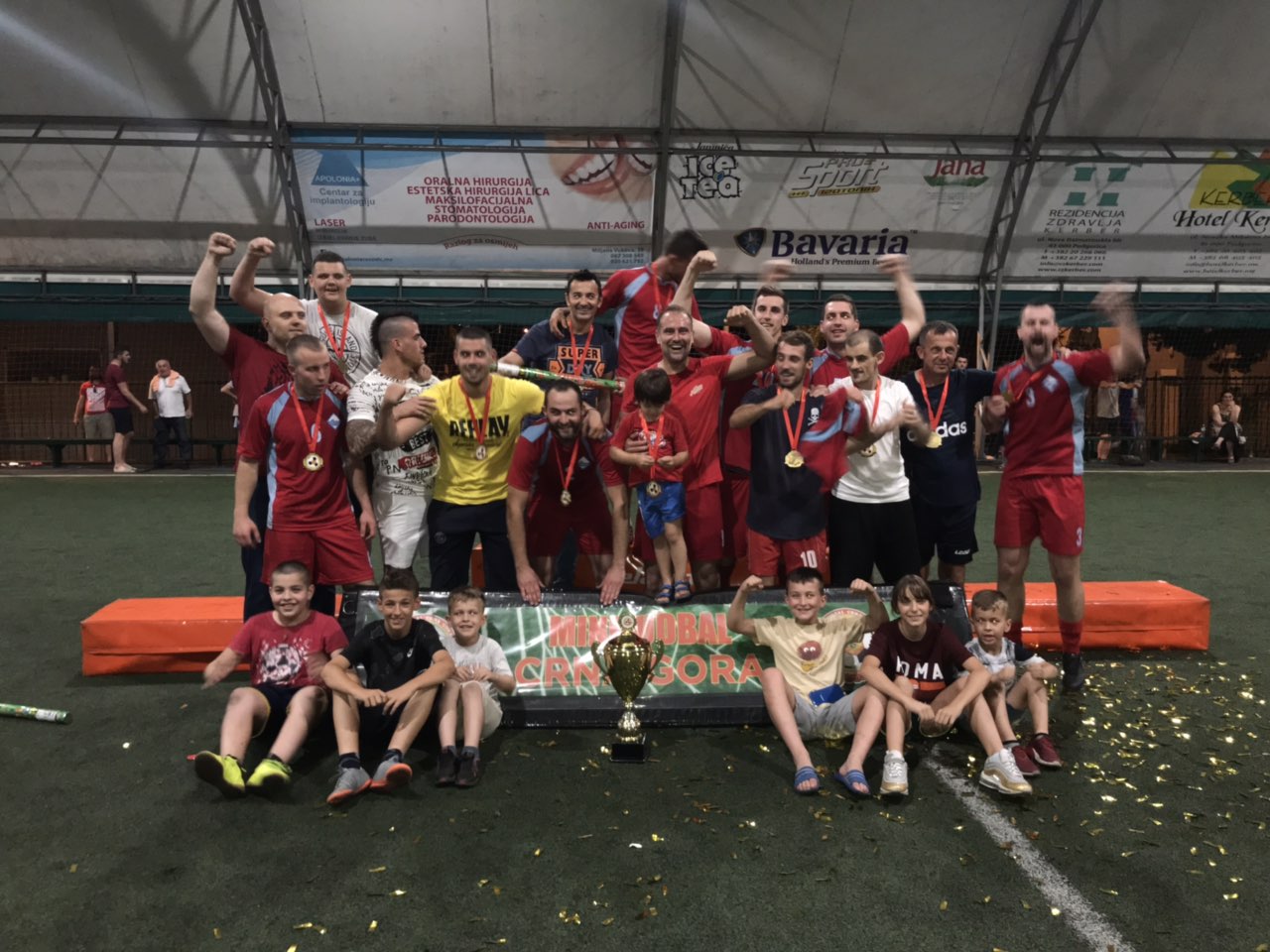 Valter šampion Podgoričke minifudbal lige.