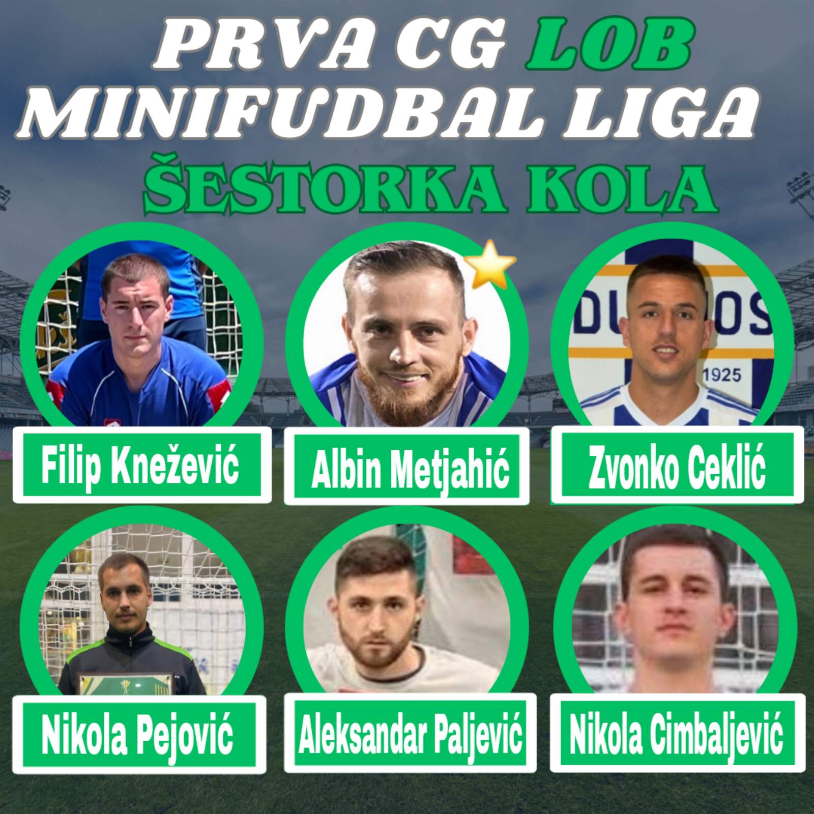 Izabrana šestorka i igrač kola