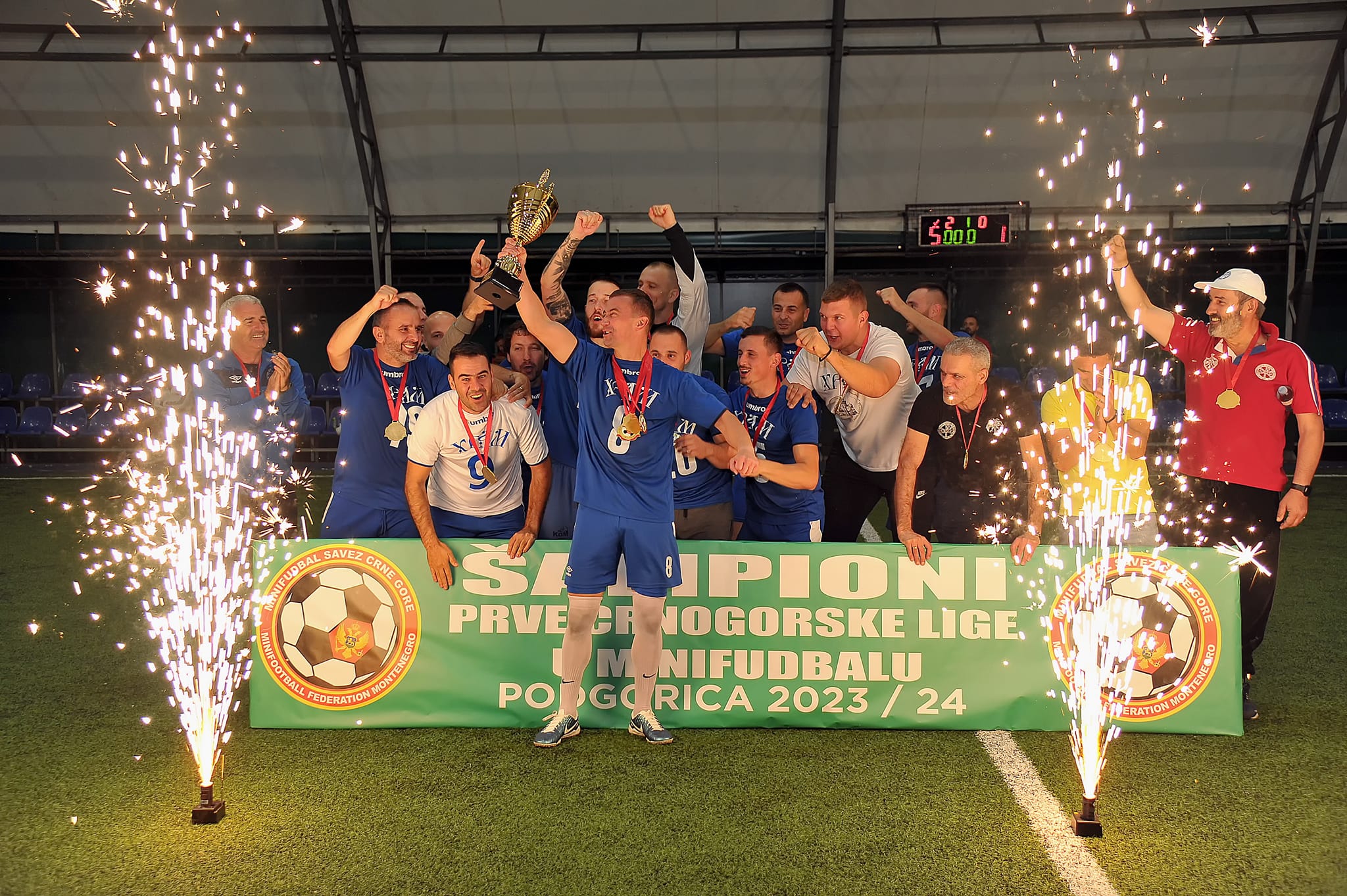 Završena je Prva crnogorska minifudbal liga