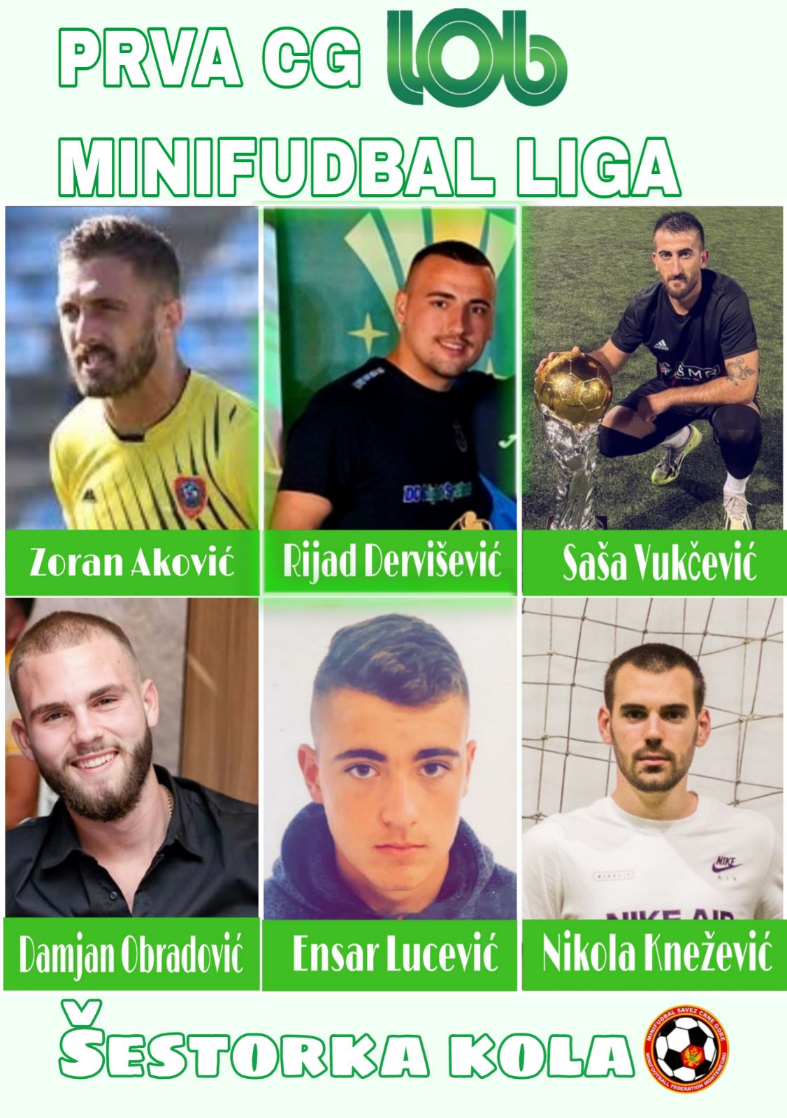 Izabrana šestorka i igrač kola