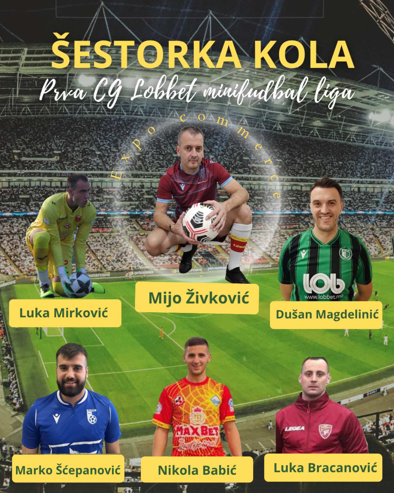 Izabrana šestorka i igrač kola