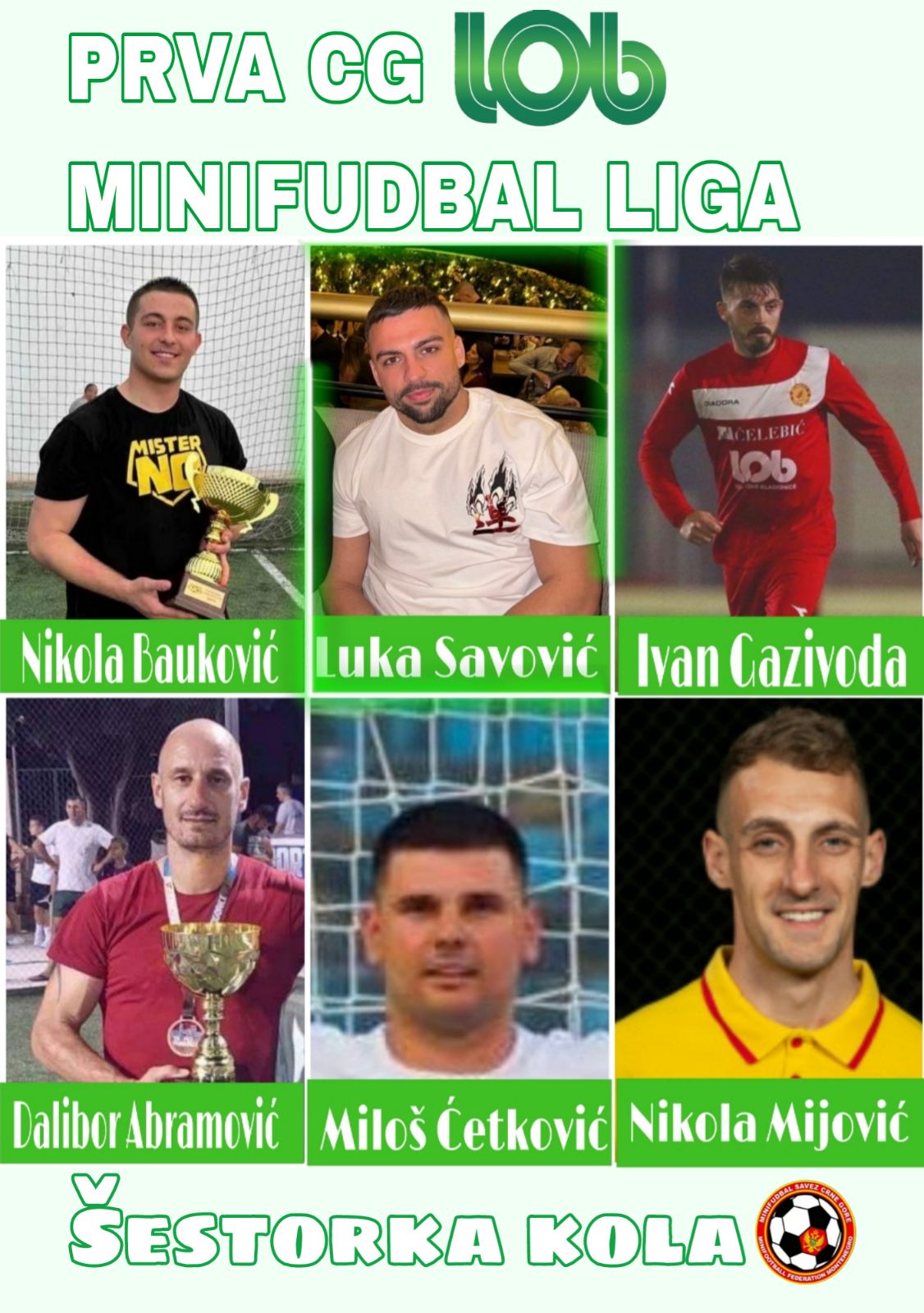 Izabrana šestorka i igrač kola