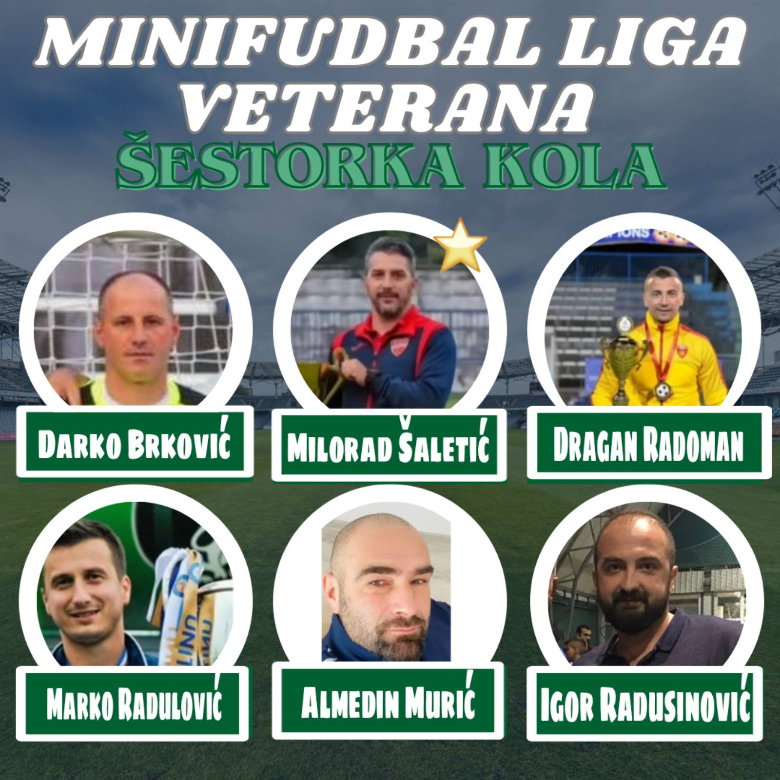 Izabrana šestorka i igrač kola
